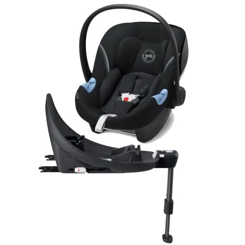 【良品】cybex Aton M i-Size ディープブラック Pakketilbud, Cybex, Aton M i-Size + Base M, Deep Black