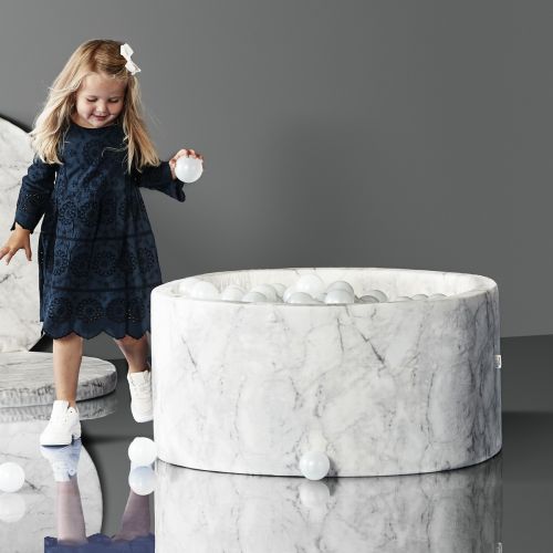 Kidkii ballbasseng, 100x30, Marble velvet