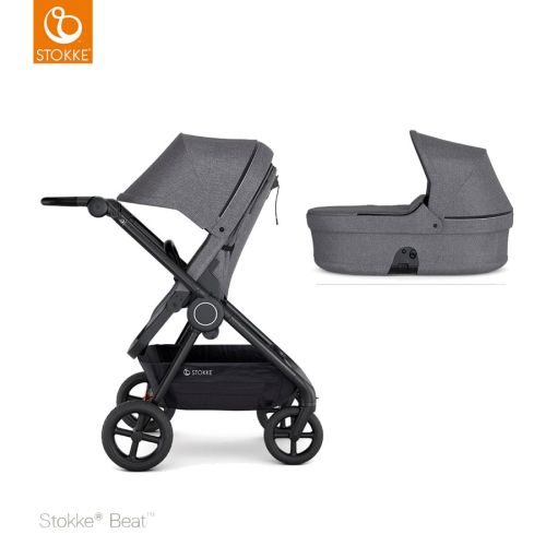 Stokke® Beat™ inkl. bag Black melange