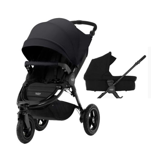 Britax B-Motion 3 Plus - Komplett m/ Kalesjepakke Cosmos Black og bagdel