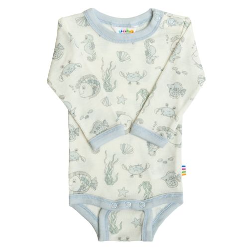 Joha Body, Sealife - Offwhite/Blå
