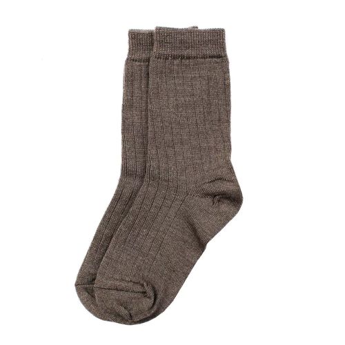 Lillelam 2pk Ullsokk, Brun