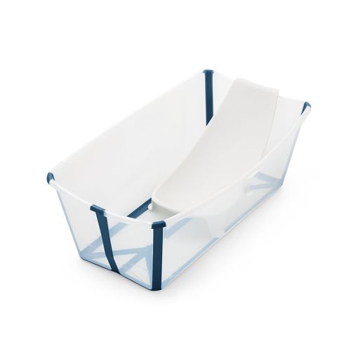 Stokke® Flexi Bath inkl. newborn support, Transparent Blue
