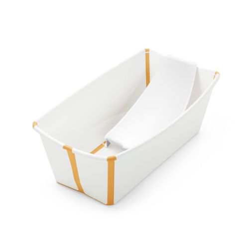 Stokke® Flexi Bath inkl. newborn support, White yellow