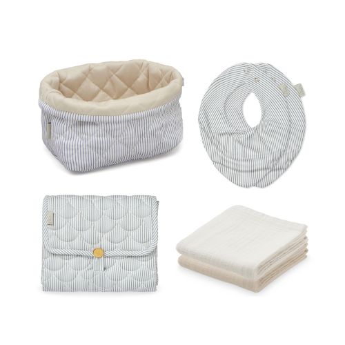 Baby Care Set, Cam Cam, Classic Stripes Blue