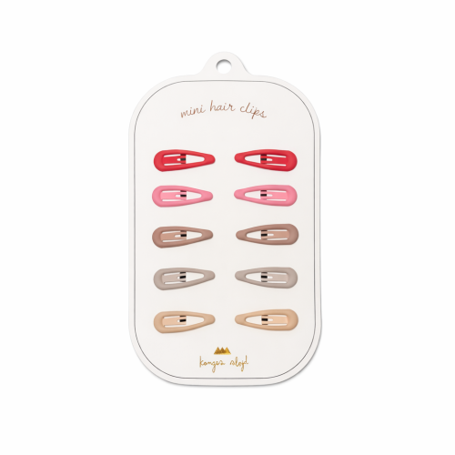 Hårspenner, Konges Sløjd, Rose, 10pk