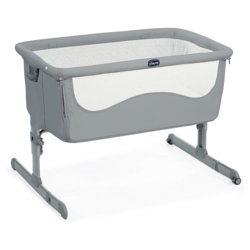 Chicco Next2Me Bedside Crib, Pearl Grey