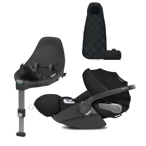 Premiumpakke, Cybex, Cloud Z Plus, Deep Black + Base Z + Snøgga Mini, Deep Black