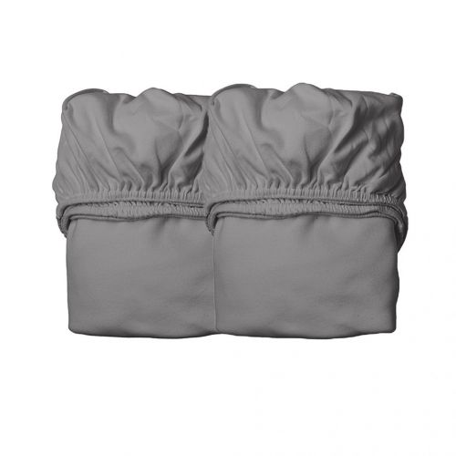 Leander, Laken til babyseng - Organic, 2 Pk - Cool Grey 110x60