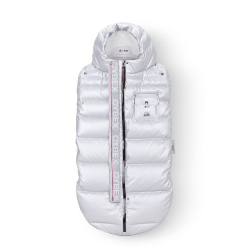 Platinum Winter Footmuff, Cybex, Artic Silver