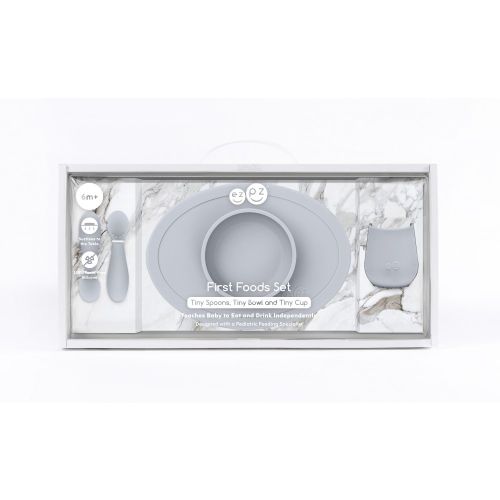 Ezpz - First Foods Set, Pewter