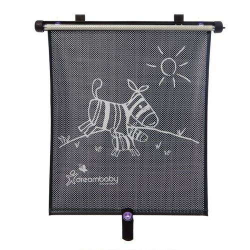 Solskjerm for bilvindu, dobbelsidig og regulerbart, Dreambaby, 2pk
