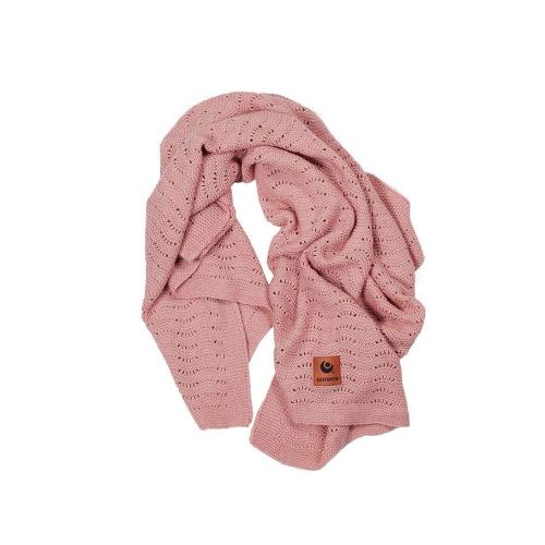 Easygrow Grandma Wave Blanket, Warm Pink Melange