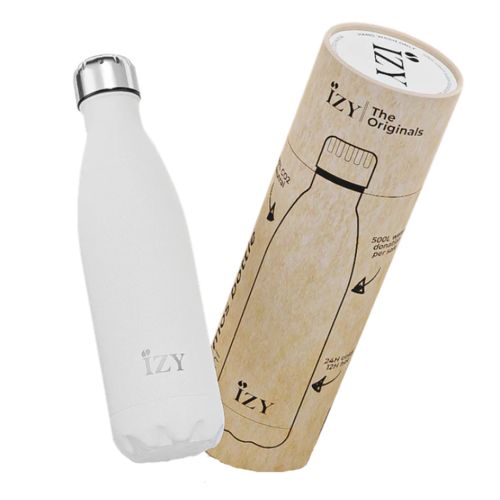 Drikkeflaske, IZY, Matte White, 500ml