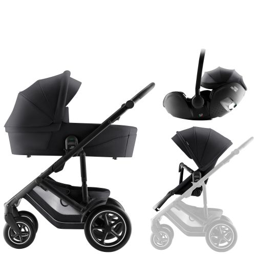 Britax Smile 5z, Carbon Black, 3in1, + Baby-Safe Pro