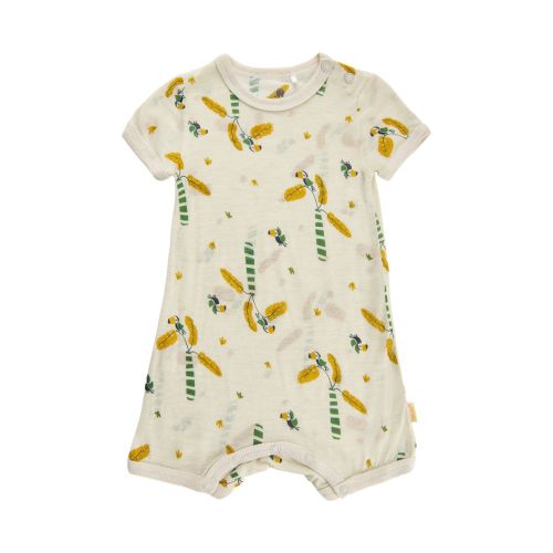 CeLavi- Jumpsuit SS AOP, Elm Green
