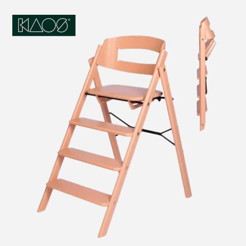 KAOS KLAPP®, Barnestol, Bøk, Pale Coral