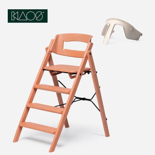 KAOS ReKLAPP®, Barnestol, Kaos, Terracotta Pink inkl. Bøyle, Ivory