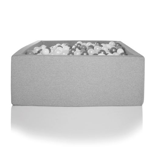 Kidkii ballbasseng, 140x140x40, Light Grey