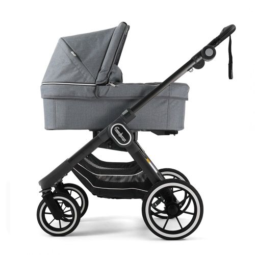 Emmaljunga NXT90 Black - Lounge Grey - m/bag
