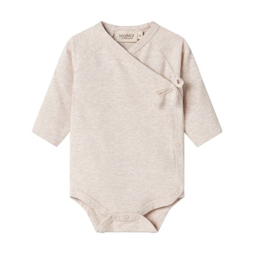 Omslagsbody, MarMar, Belita, Light Beige Melange