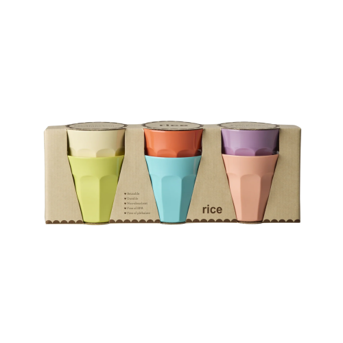 Barnekopper i flere farger 250 ml, 6pk, Rice