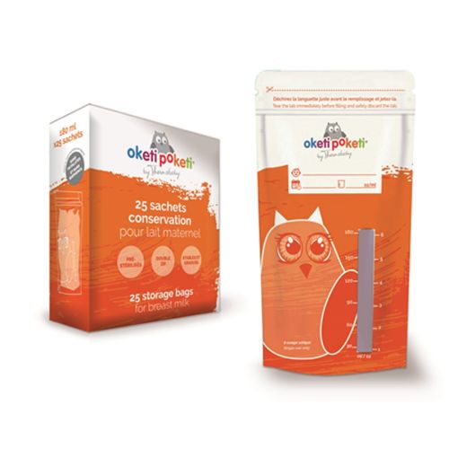 Oppbevaringspose til brystmelk, Thermobaby, 25 pk.