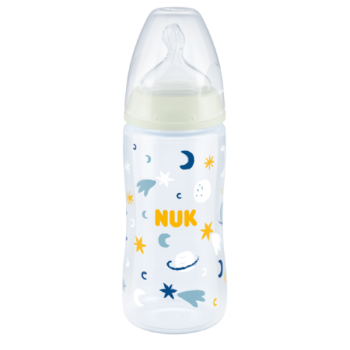 Flaske, NUK, First Choice+ Temp Control, Night & Day, 300ml