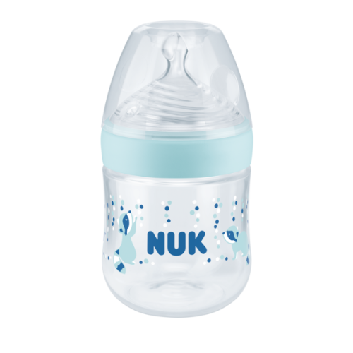 Flaske, NUK, Nature Sense - Temperatur Control, Blå 150ml