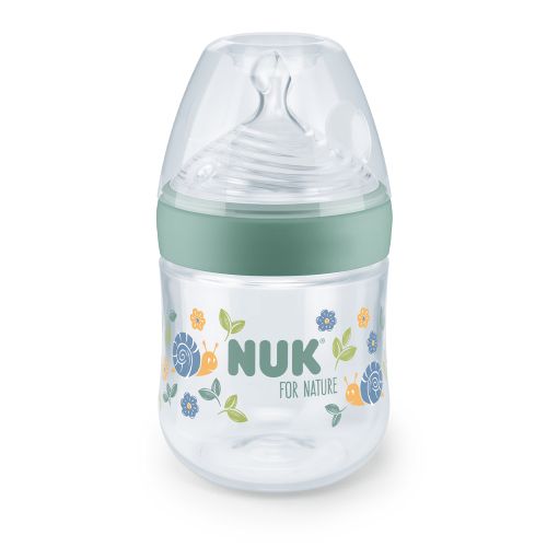 Flaske, NUK, Nature Temperature Control, Green