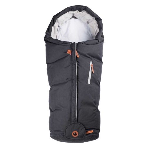 Easygrow Norse Hood vognpose, Black Melange
