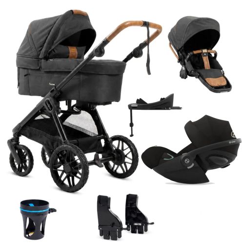 Nyfødtpakke, Emmaljunga Sento Pro, Ergo+, Outdoor Trek 2026 + Cloud G + Base