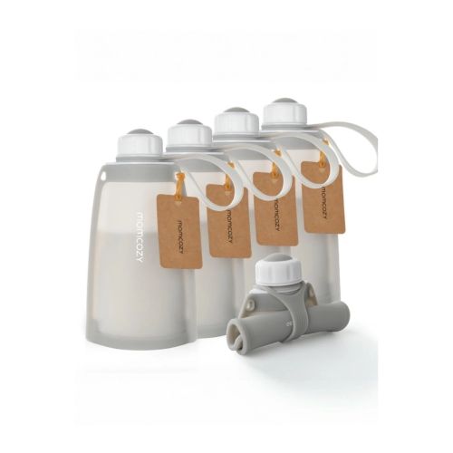 Momcozy Gjenbruksbare, Melkeoppbevaringsposer, 5pk