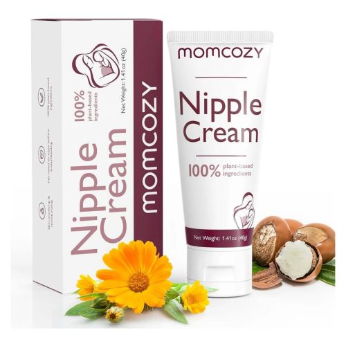 Momcozy 100 % Naturlig Vegansk Lanolinfri Brystvortekrem