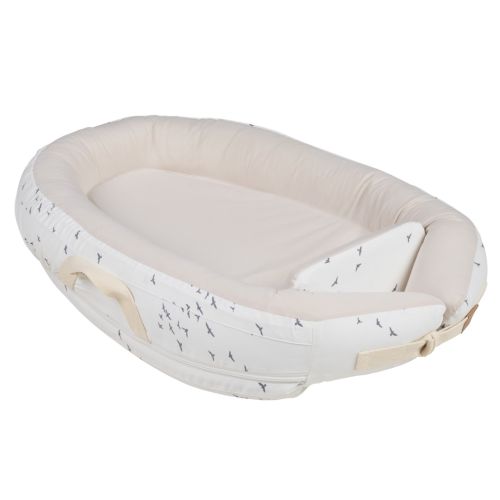 Voksi Babynest Premium, White-Flying