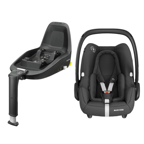 Pakketilbud, Maxi-Cosi Rock Ink. Family Fix One Base, Essential Black