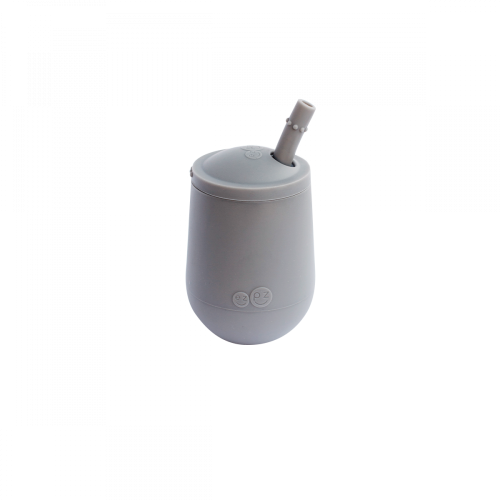 Ezpz - Mini Cup + Straw Training System, Grey