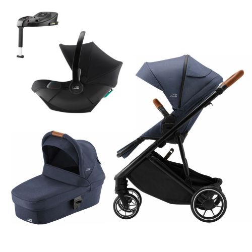 Pakketilbud, 4-in-1, Britax Strider M, Navy Ink + Britax Baby-Safe Core, Space Black