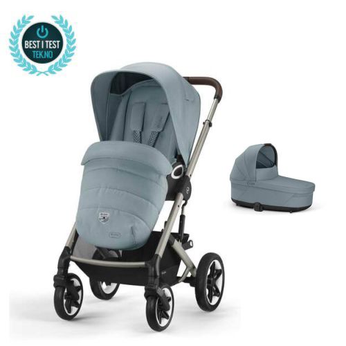 Cybex Talos S Lux, Stormy Blue, Komplett barnevogn