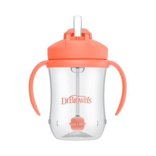 Dr.Brown Drikkekopp, 270ml Korall