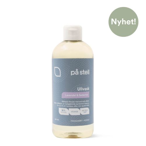 Ullvask, På Stell, 500ml, Lavendel & Sedertre, EcoCert