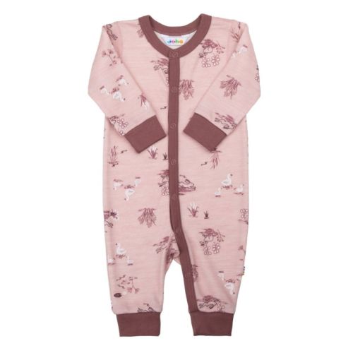 Heldress, Joha, Ull/Bambus, Gås, Light Pink