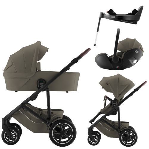 Britax, Smile 5Z, Urban Olive + Baby-Safe Pro + Base 5Z Vario, 4in1