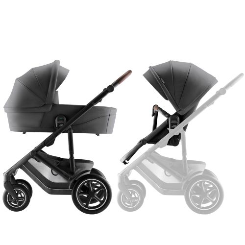 Britax Smile 5Z, Mineral Grey, Komplett barnevogn