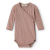 Omslagsbody, MarMar, Wool Pointelle, Belita, Burnt Rose