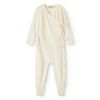 Heldress m/fot, MarMar, Wool Pointelle, Rubetta, Natural