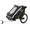 Thule Sykkelvogn, Chariot Lite dbl, Vintage Green