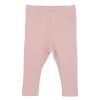 Leggings Rib, Minymo, Pale Mauve