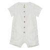 Romper, En Fant, Stripe, Eggnog