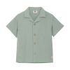Skjorte, EnFant, Muslin, Jadeite, Green